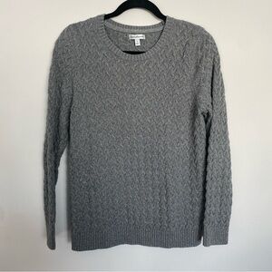 Croft & Barrow Women's Heather Gray Knit Sweater